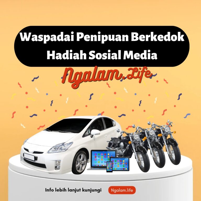 Penipuan hadiah di sosial media
