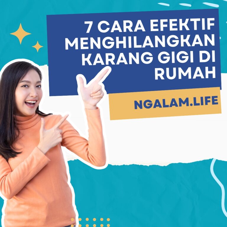 Membersihkan Karang gigi dirumah