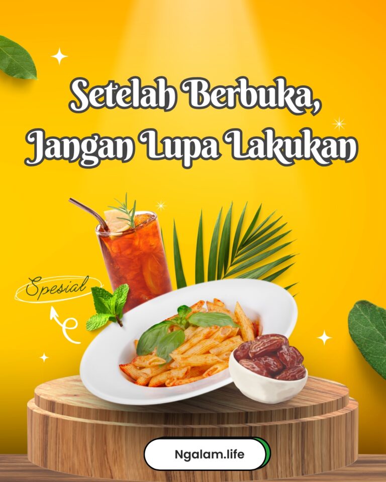 Setelah berbuka