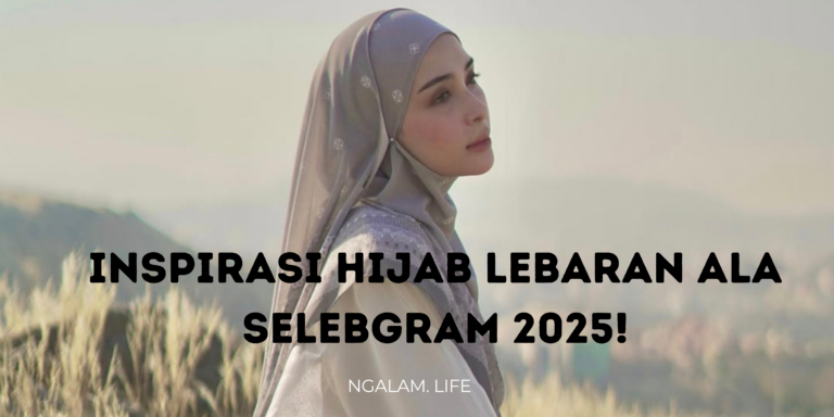 Hijab lebaran selebgram