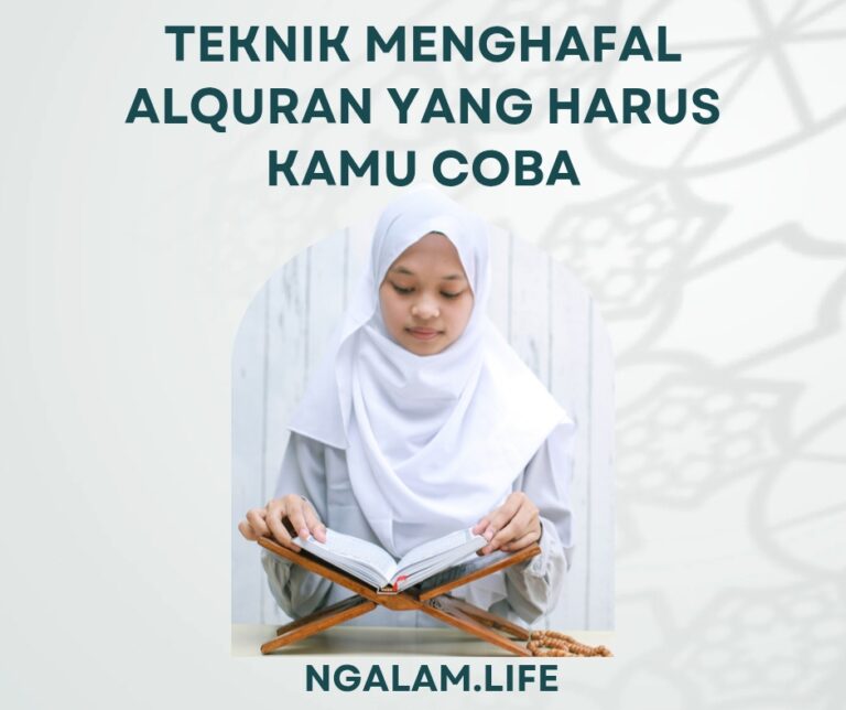 Teknik menghafal Alquran