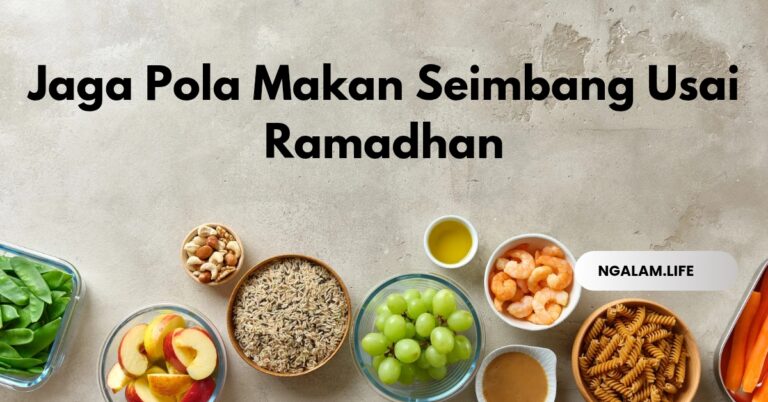 Jaga pola makan