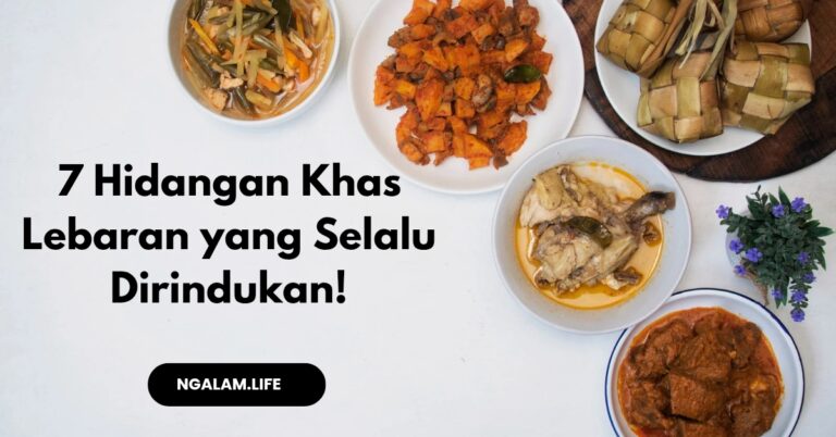 Hidangan khas lebaran