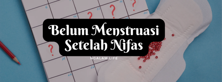 Belum menstruasi setelah nifas