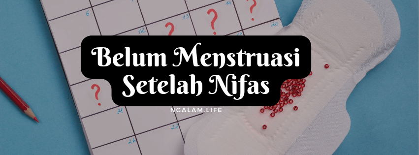 Belum menstruasi setelah nifas