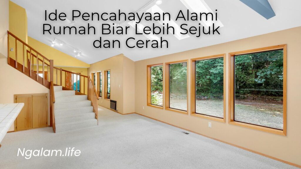 Pencahayaan alami rumah