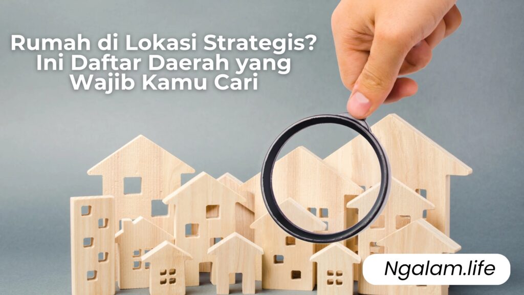 Rumah di lokasi strategis