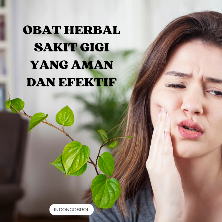 Obat herbal sakit gigi