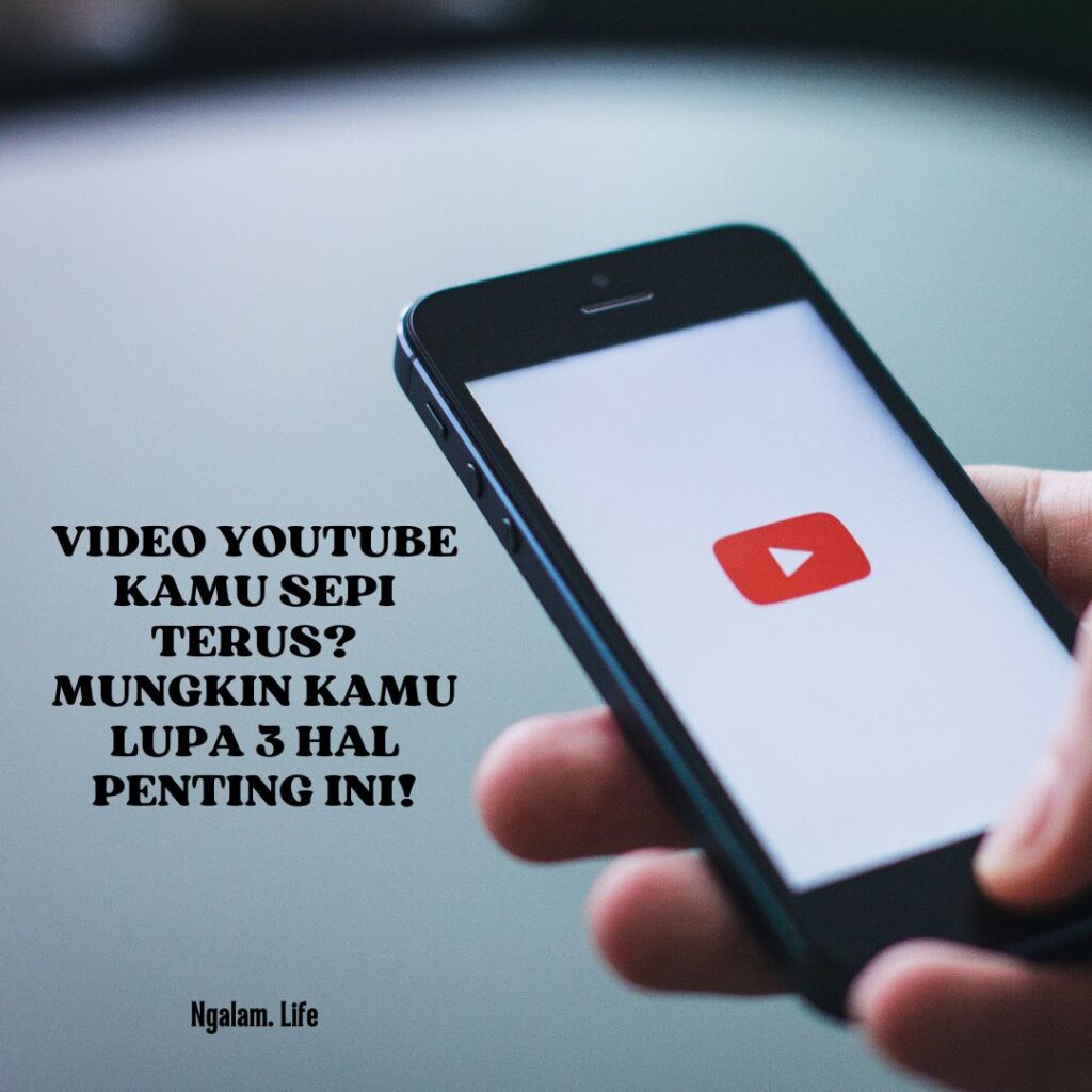 Video YouTube sepi
