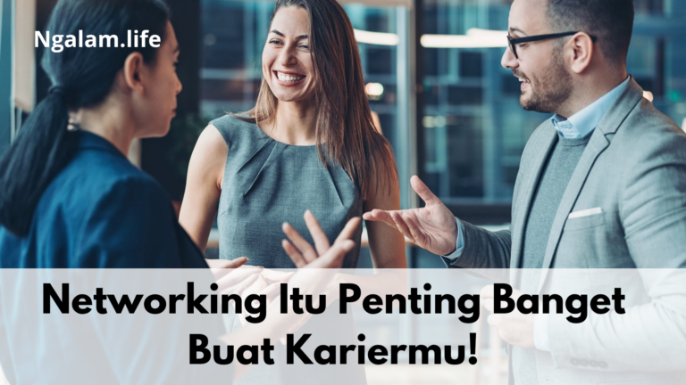 Networking Itu Penting Banget Buat Kariermu