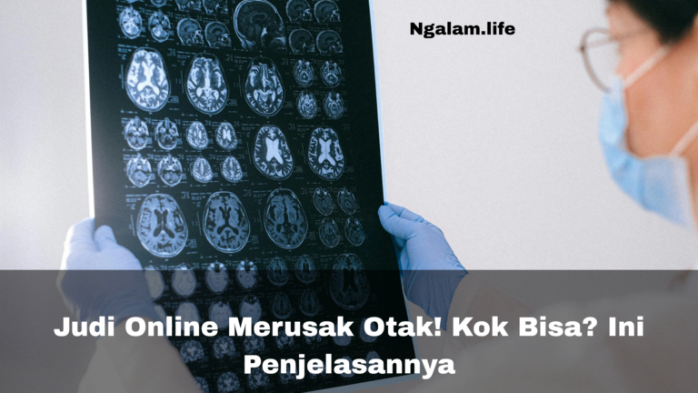 Judi online merusak otak